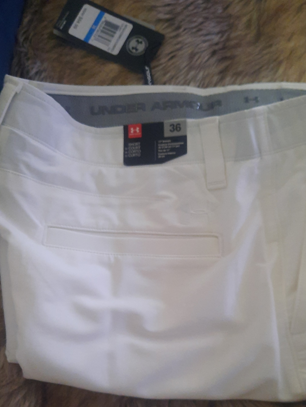Under Armour White Performance Golf Pants
